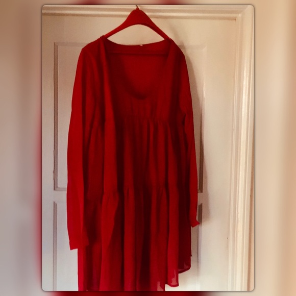 PRICE DROP Boho Shift Dress Size L - Picture 3 of 6